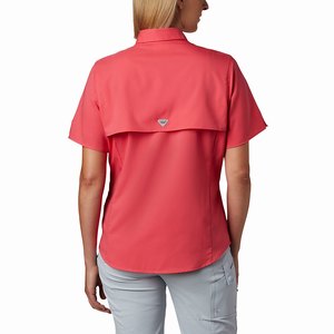 Columbia PFG Tamiami™ II Shortärmad Skjorta Dam LjusRosa (LWMNE3240)